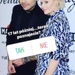 Małgorzata Kożuchowska z Dawidem Wolińskim